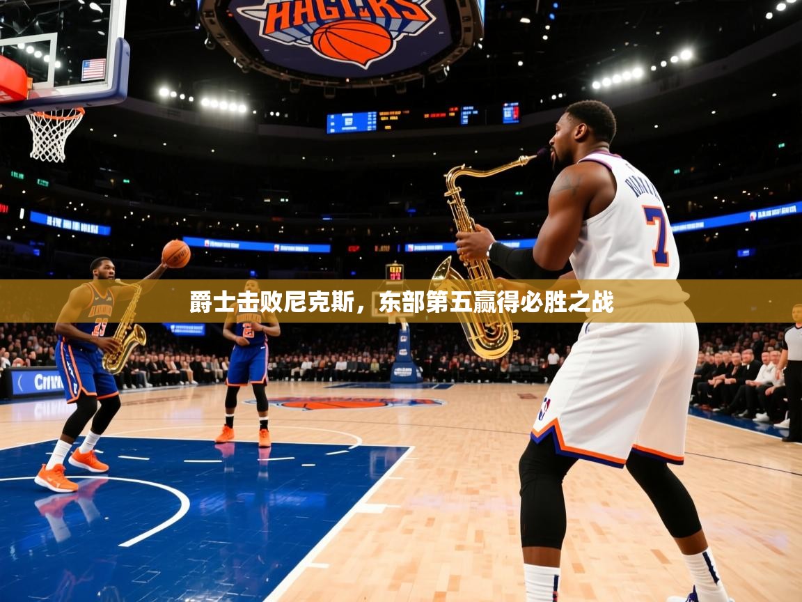 爵士击败尼克斯，东部第五赢得必胜之战  第2张